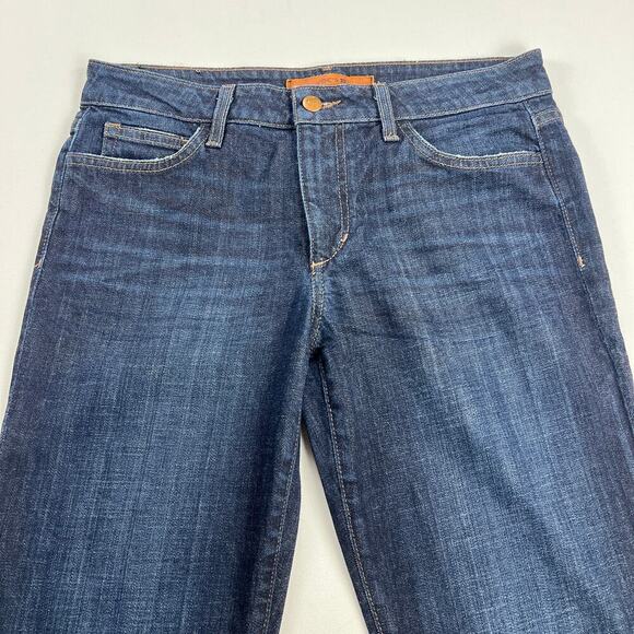 Joe’s Jeans Curvy Bootcut Dark Dixie Wash Mid Rise 35” Inseam Tall Size 30 - Picture 8 of 13